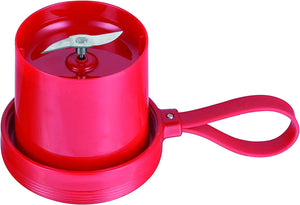 Salton BL2045RD - Mélangeur Portable Réchargeable, Capacité de 300ml. Rouge - Simple Boutique