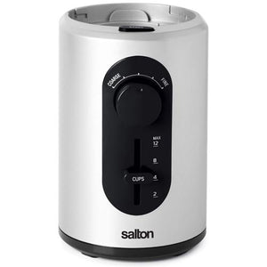 Salton CG1451 Moulin À Café Et Épices Deluxe Acier Inoxydable - Simple Boutique