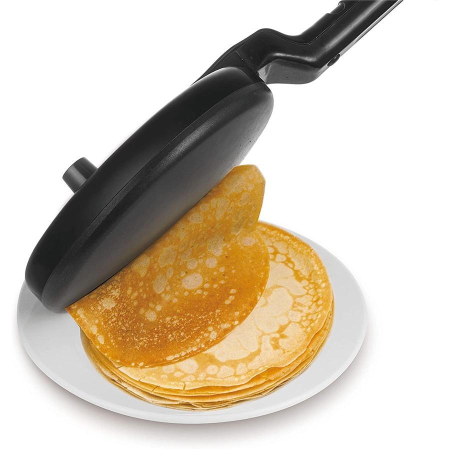Salton CM1613 - Appareil pour Crêpes et Tortillas avec Surface Anti-Adhésive, Noir - Simple Boutique