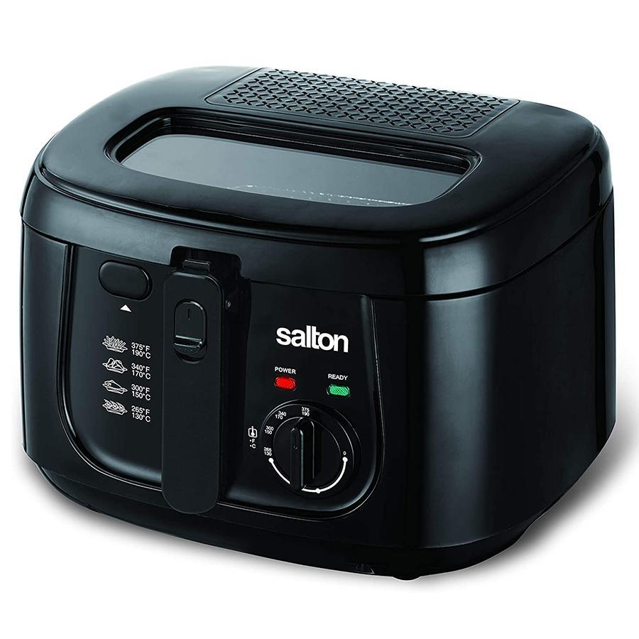 Salton DF1240BK Friteuse Isolante Cool Touch Noire 2.5 Litres
