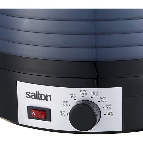 Salton DH1460 Déshydrateur Pour Aliments VitaPro® Noir