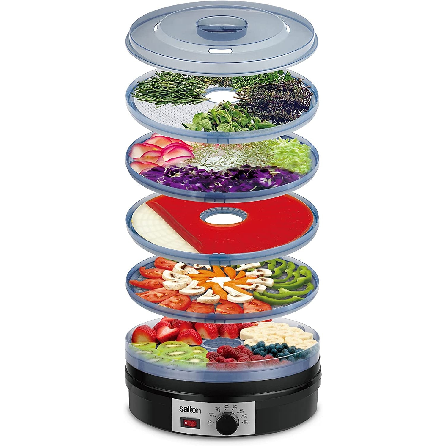 Salton DH1460 Déshydrateur Pour Aliments VitaPro® Noir - Simple Boutique