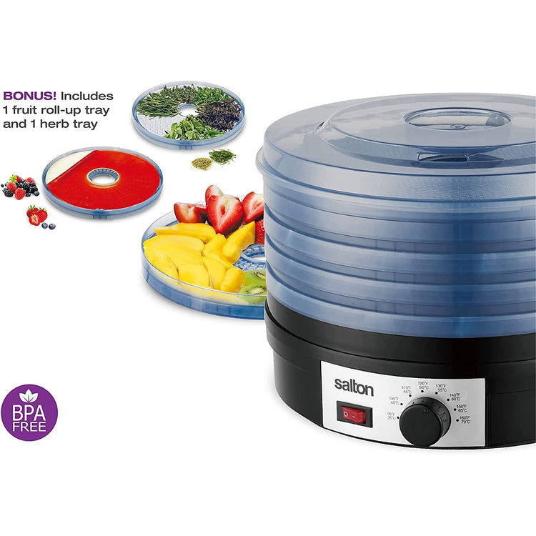 Salton DH1460 Déshydrateur Pour Aliments VitaPro® Noir - Simple Boutique