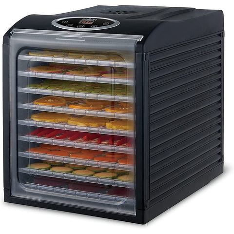 Déshydrateur Alimentaire Ivation 6 Plateaux - Numérique, 400W, Réglable - Noir - Neuf