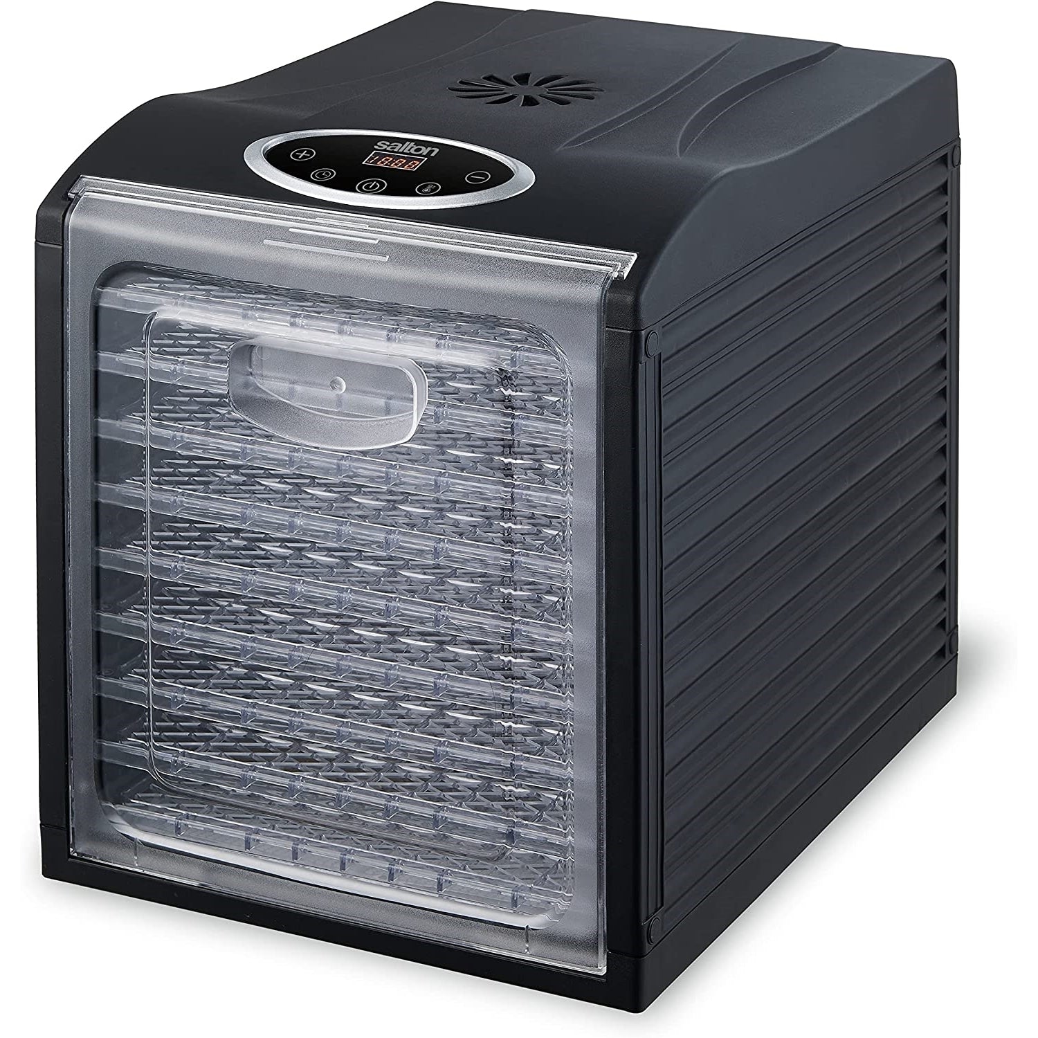 Salton - Déshydrateur Électrique XXL avec 9 Plateaux, Contrôle Numérique de la Température, Noir - Simple Boutique