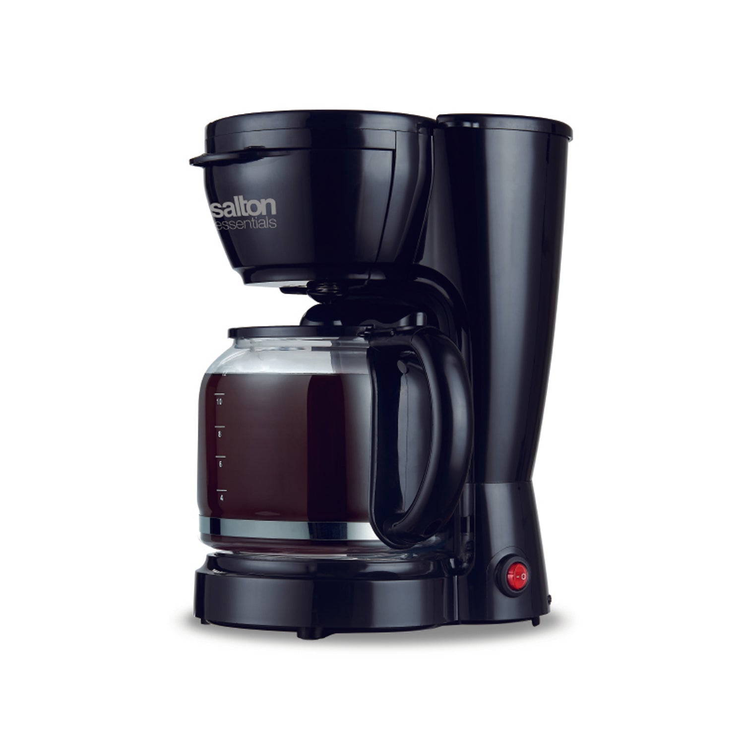 Salton Essentials EFC1774 - Cafetière 12 Tasses, 900 Watts, Noir - Simple Boutique
