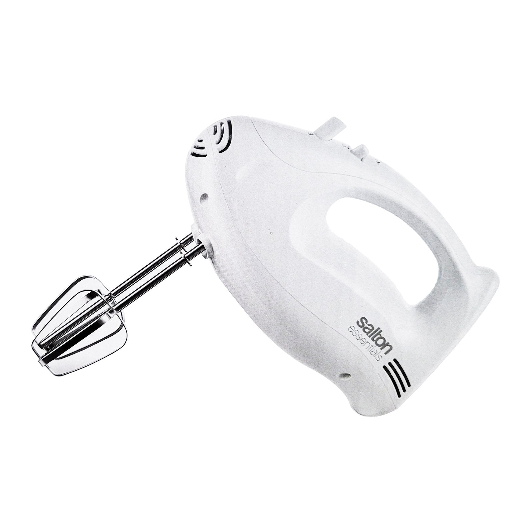 Salton Essentials - Mélangeur à Main à 5 Vitesses, 200 Watts, Blanc - Simple Boutique