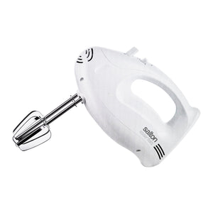 Salton Essentials - Mélangeur à Main à 5 Vitesses, 200 Watts, Blanc - Simple Boutique