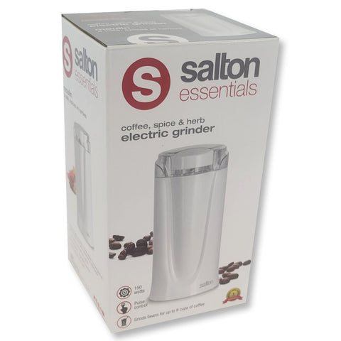 Salton Essentials - Moulin à Café et Épices, Blanc