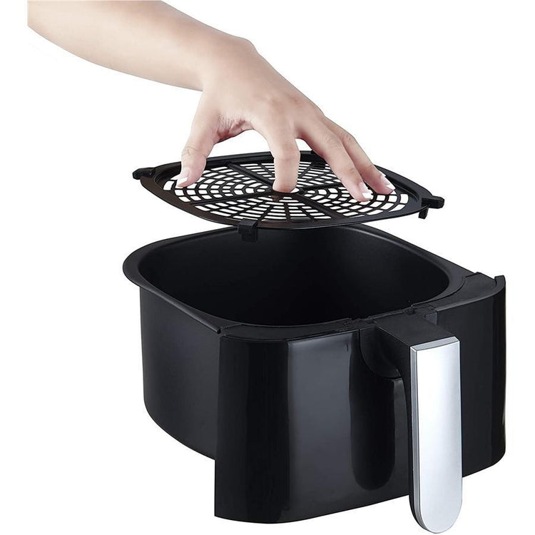 Salton - Friteuse Numérique à Air XL, Capacité de 5L, 1400W, avec 8 Fonctions Préprogrammées, Noir - Simple Boutique