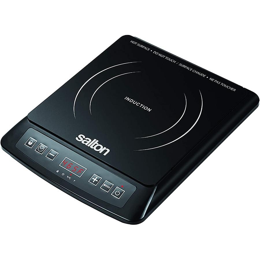 Salton ID1948 - Plaque de Cuisson Portable à Induction avec 8 Réglages de Température, Noir - Simple Boutique