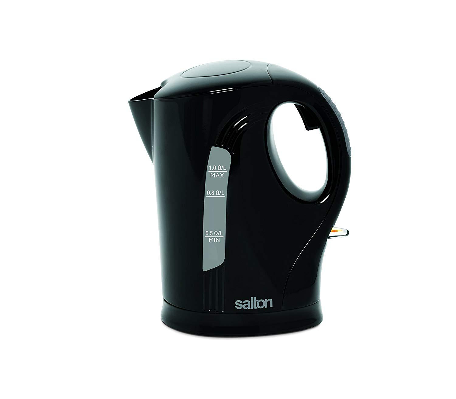 Salton JK1641B Bouilloire Électrique Sans Cordon 1 Litre Noir - Simple Boutique