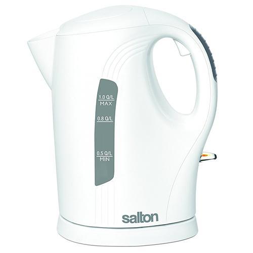 Salton JK1641W Bouilloire Électrique Sans Cordon 1 Litre Blanche - Simple Boutique