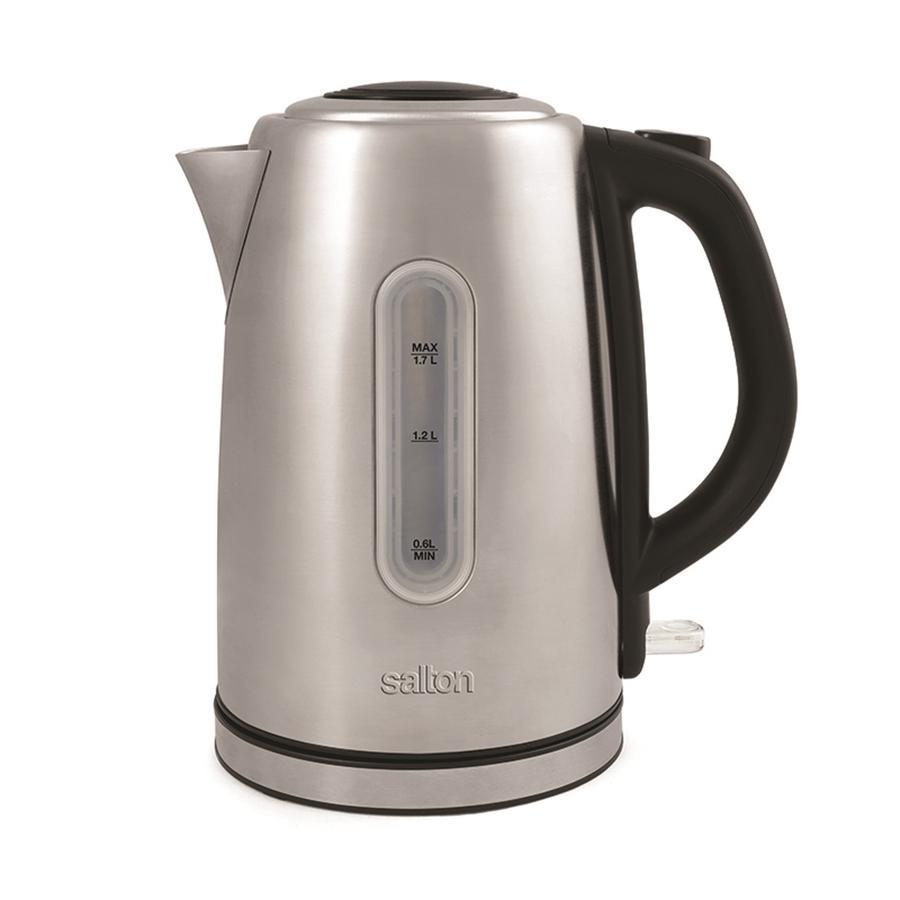 Salton JK1903 Bouilloire Électrique en Acier Inoxydable Sans Fil - Simple Boutique
