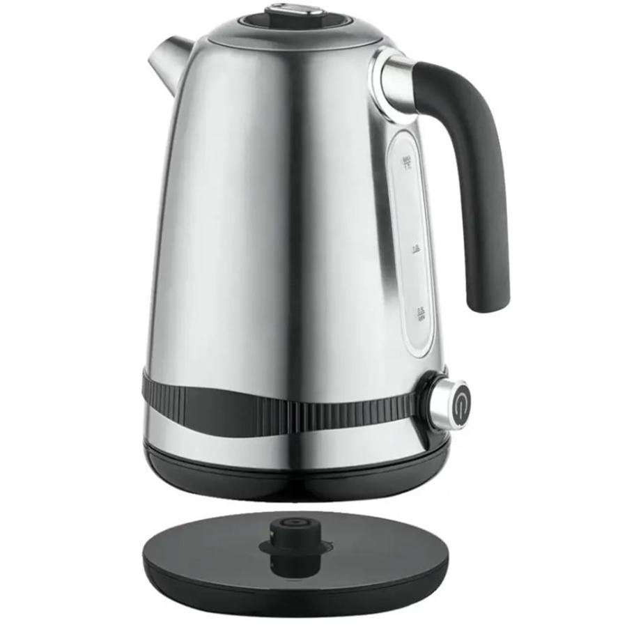 Salton JK2038 - Bouilloire à Température Contrôlée, Capacité de 1.7L, 1100W, Acier Inoxydable - Simple Boutique