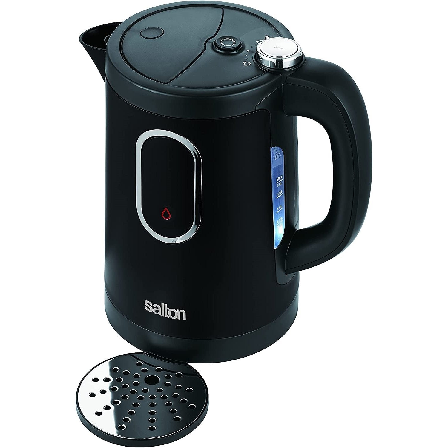 Salton JK2079 Salton Bouilloire Polyvalente et Distributeur d'eau Chaude, 1,5 l Noir - Simple Boutique