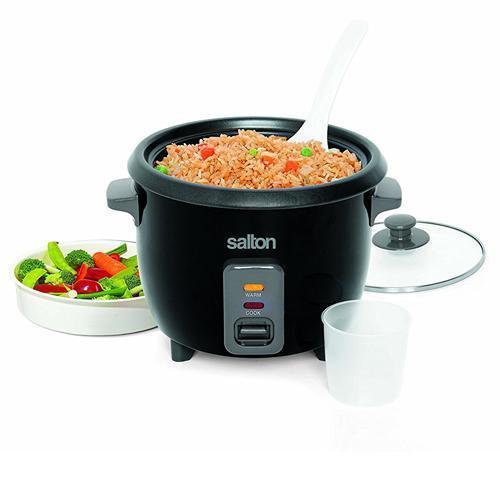 Salton RC1653 - Cuiseur À Riz Automatique 6 Tasses Noir - Simple Boutique