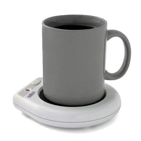 Chauffe-tasse électrique compact Salton pour café et thé, noir