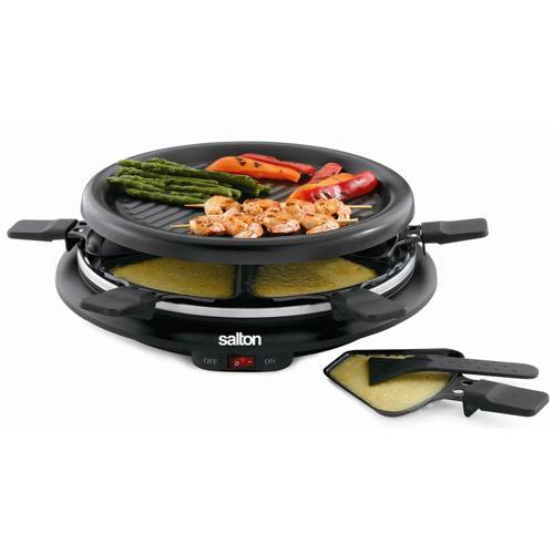 Salton TPG315 Gril Et Raclette Ronde 6 Personnes - Simple Boutique