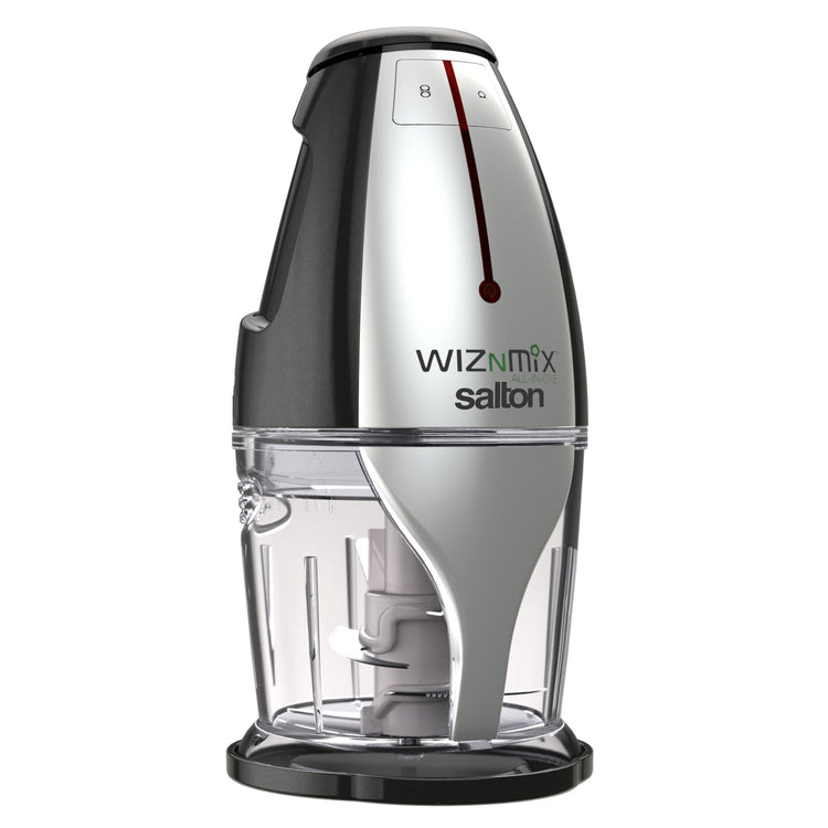 Salton WizNMix FP2102BK - Mélangeur, Hachoir et Robot Culinaire Tout-en-un, 750 ml, Noir - Simple Boutique