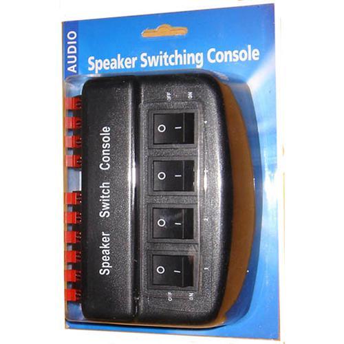 Sélecteur pour 4 paires de haut-parleurs (4 Zones) - Simple Boutique