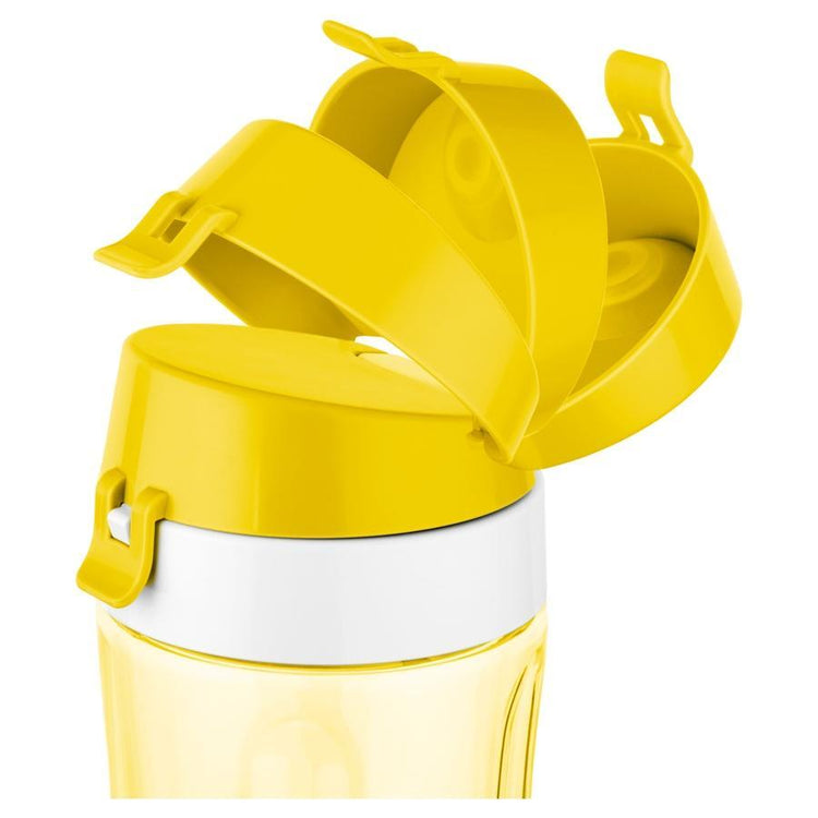 Sencor - Mélangeur Personnel avec un Capactité de 0.6L + Moulin à Café, 300W, Jaune - Simple Boutique