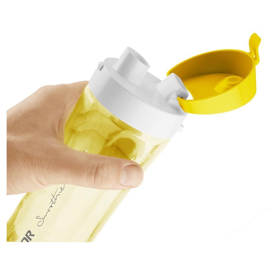 Sencor - Mélangeur Personnel avec un Capactité de 0.6L + Moulin à Café, 300W, Jaune - Simple Boutique