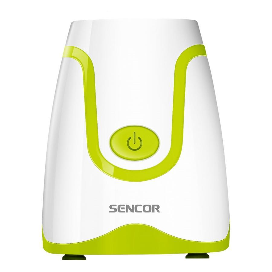 Sencor - Mélangeur Personnel avec un Capactité de 0.6L + Moulin à Café, 300W, Vert - Simple Boutique