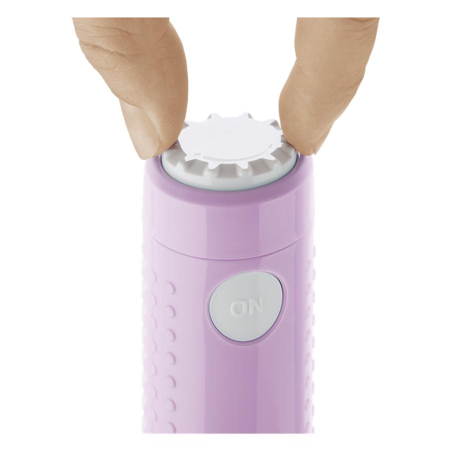 Sencor - Mélangeur à Main Mince avec Contrôle de Vitesse Variable, 150W, Comprend un Gobelet de 17oz, Mauve - Simple Boutique