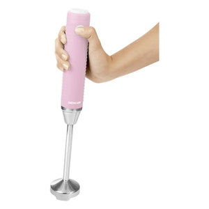 Sencor - Mélangeur à Main Mince avec Contrôle de Vitesse Variable, 150W, Comprend un Gobelet de 17oz, Rose - Simple Boutique