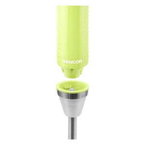 Sencor - Mélangeur à Main Mince avec Contrôle de Vitesse Variable, 150W, Comprend un Gobelet de 17oz, Vert - Simple Boutique