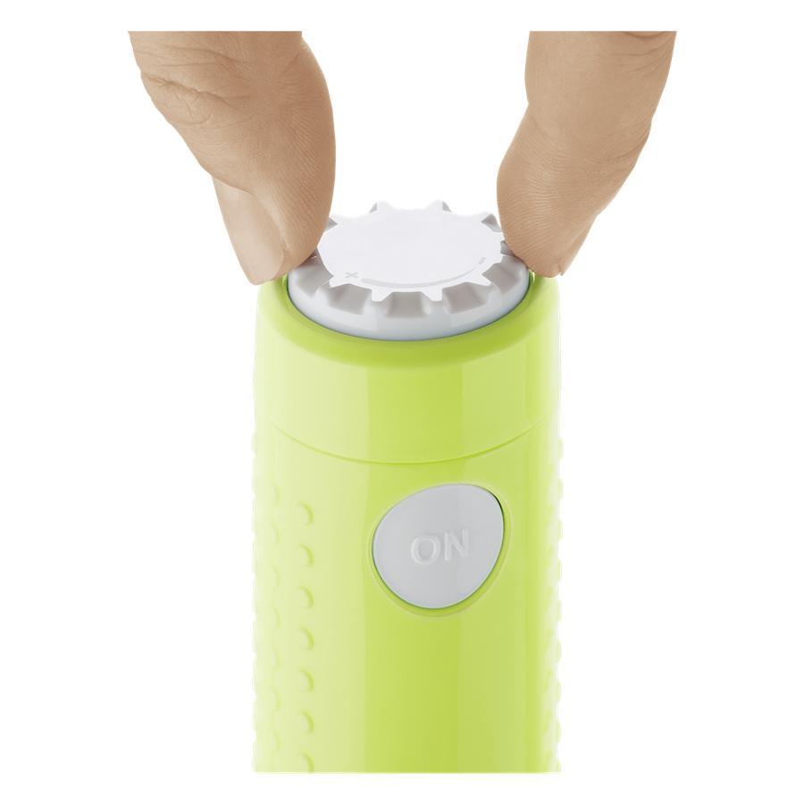 Sencor - Mélangeur à Main Mince avec Contrôle de Vitesse Variable, 150W, Comprend un Gobelet de 17oz, Vert - Simple Boutique