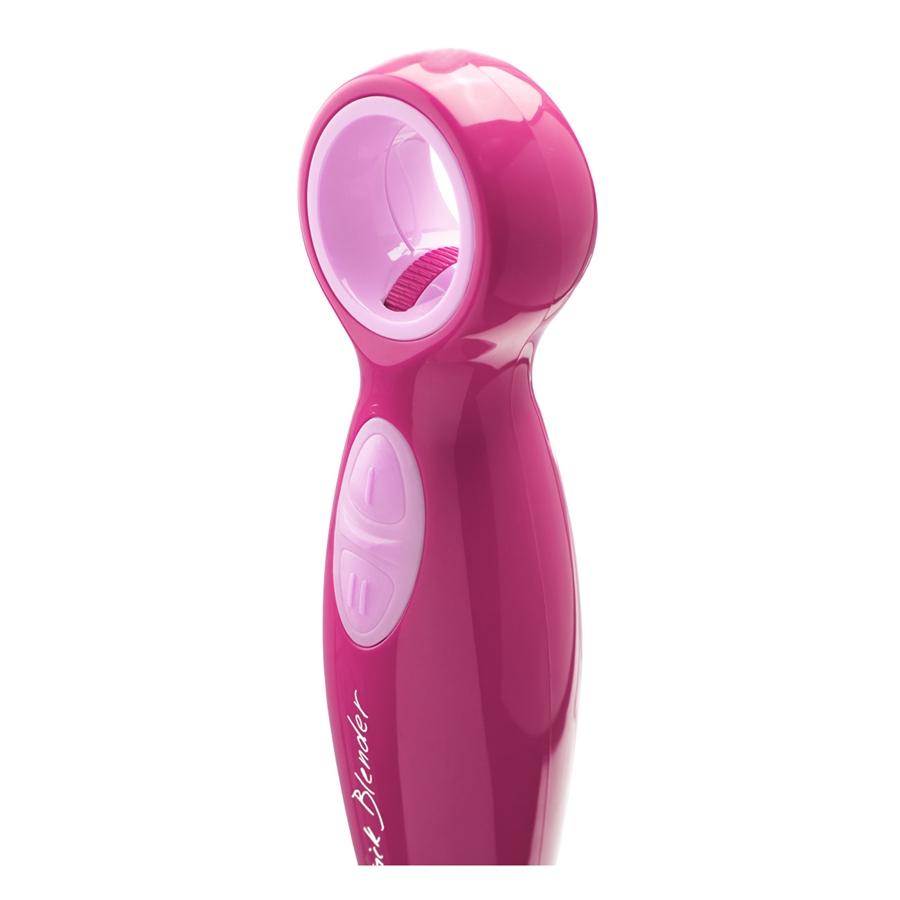 Sencor - Mélangeur à Main Silencieux Avec Vitesses Variables et Turbo, Comprend un Gobelet de 17oz, Rose - Simple Boutique