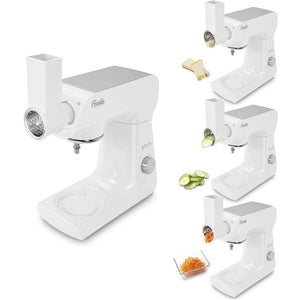 Sencor - Mélangeur sur Pied Multi-Fonctionel, Comprend 6 Accessoires, 500W, Blanc - Simple Boutique