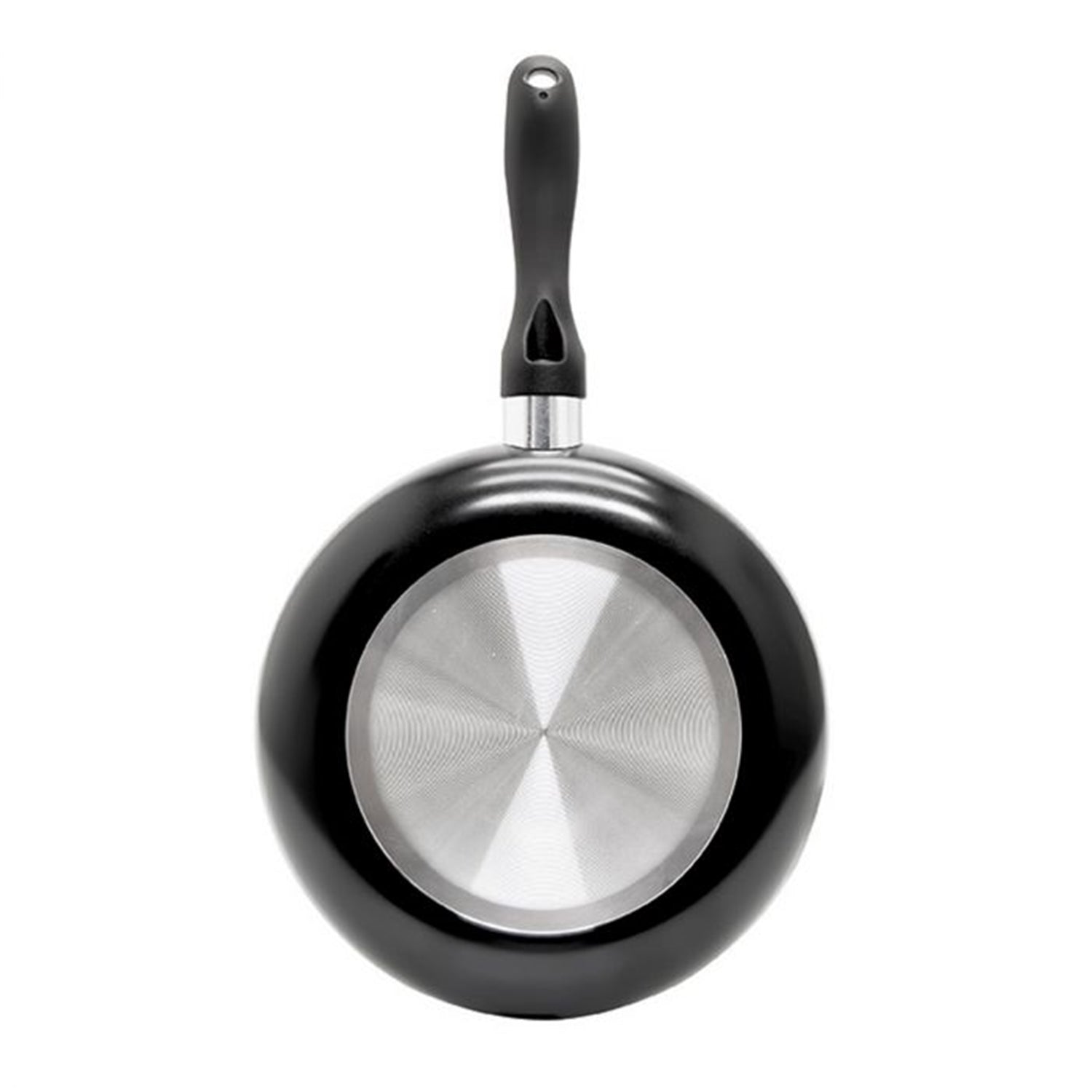 Simplicity - Poêle à Frire en Aluminium, Diamètre de 10.7", Antiadhésive, Noir - Simple Boutique