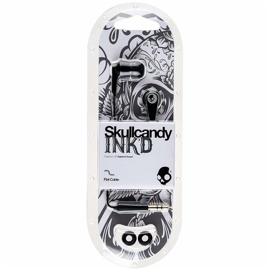 SkullCandy S21KDY Écouteurs Intra-Auriculaire Ink'd avec Microphone et Télécommande, Noir - Simple Boutique