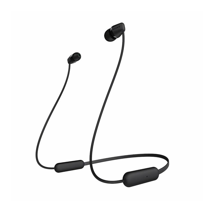 Sony - Écouteurs Sans-Fil Stéréo Intra-Auriculaire, Bluetooth avec Télécommande et Microphone, Noir