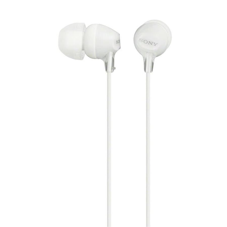 Sony - Écouteurs Stéréo Intra-Auriculaire avec Microphone, Blanc - Simple Boutique