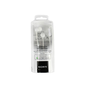 Sony - Écouteurs Stéréo Intra-Auriculaire avec Microphone, Blanc - Simple Boutique