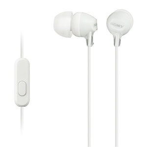 Sony - Écouteurs Stéréo Intra-Auriculaire avec Microphone, Blanc - Simple Boutique