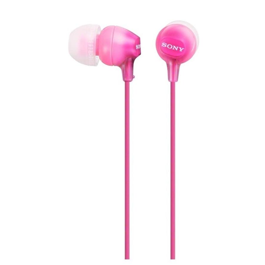 Sony - Écouteurs Stéréo Intra-Auriculaire avec Microphone, Rose - Simple Boutique