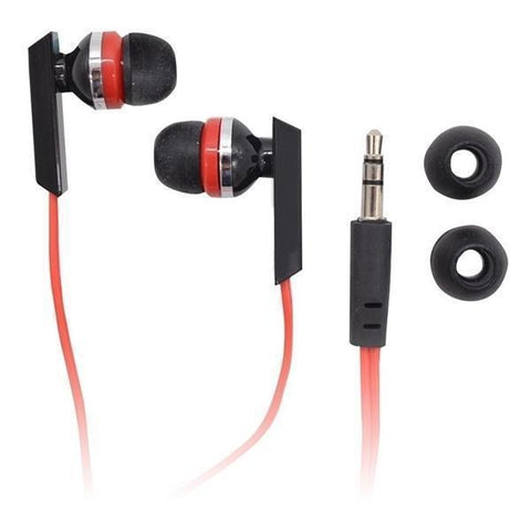 SoundJUNKIE HP-3393 Écouteurs noir et rouge