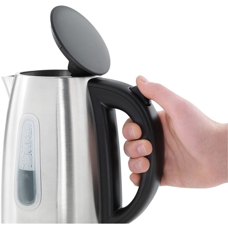 Stafrit - Bouilloire Électrique, Capacité de 1.7 Litre, 1500 Watts, Acier Inoxydable - Simple Boutique