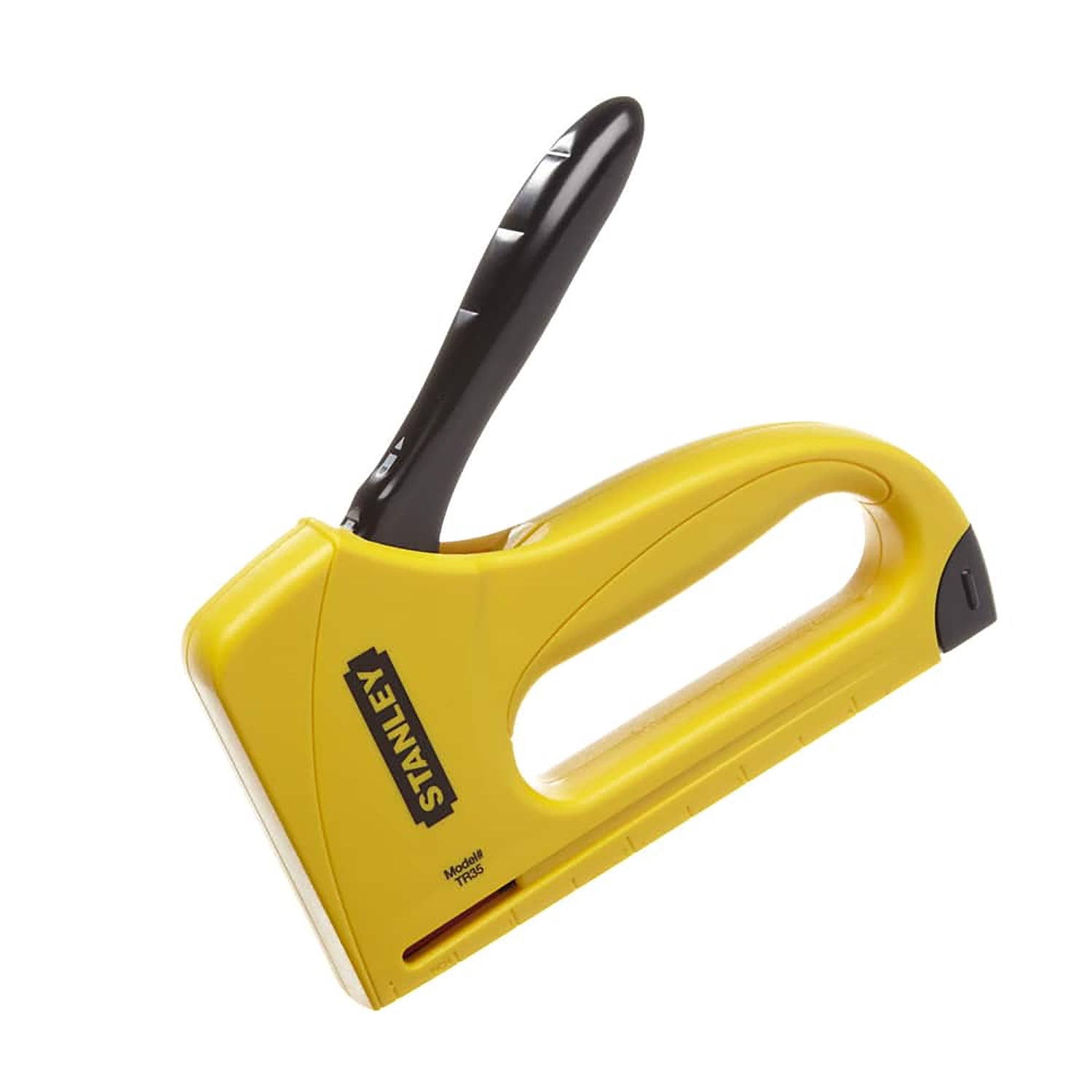 Stanley - Brocheuse pour Travaux Légers, Facile à Comprimé, Jaune - Simple Boutique
