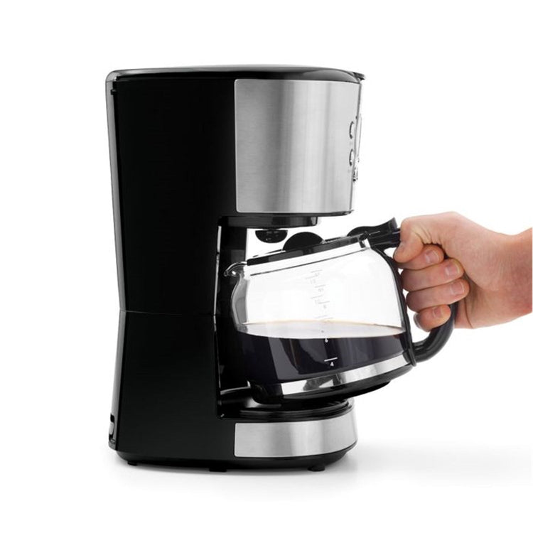 Starfrit - Cafetière Électrique Programmable, Capacité de 12 Tasses, 900 Watts, Acier Inoxydable - Simple Boutique