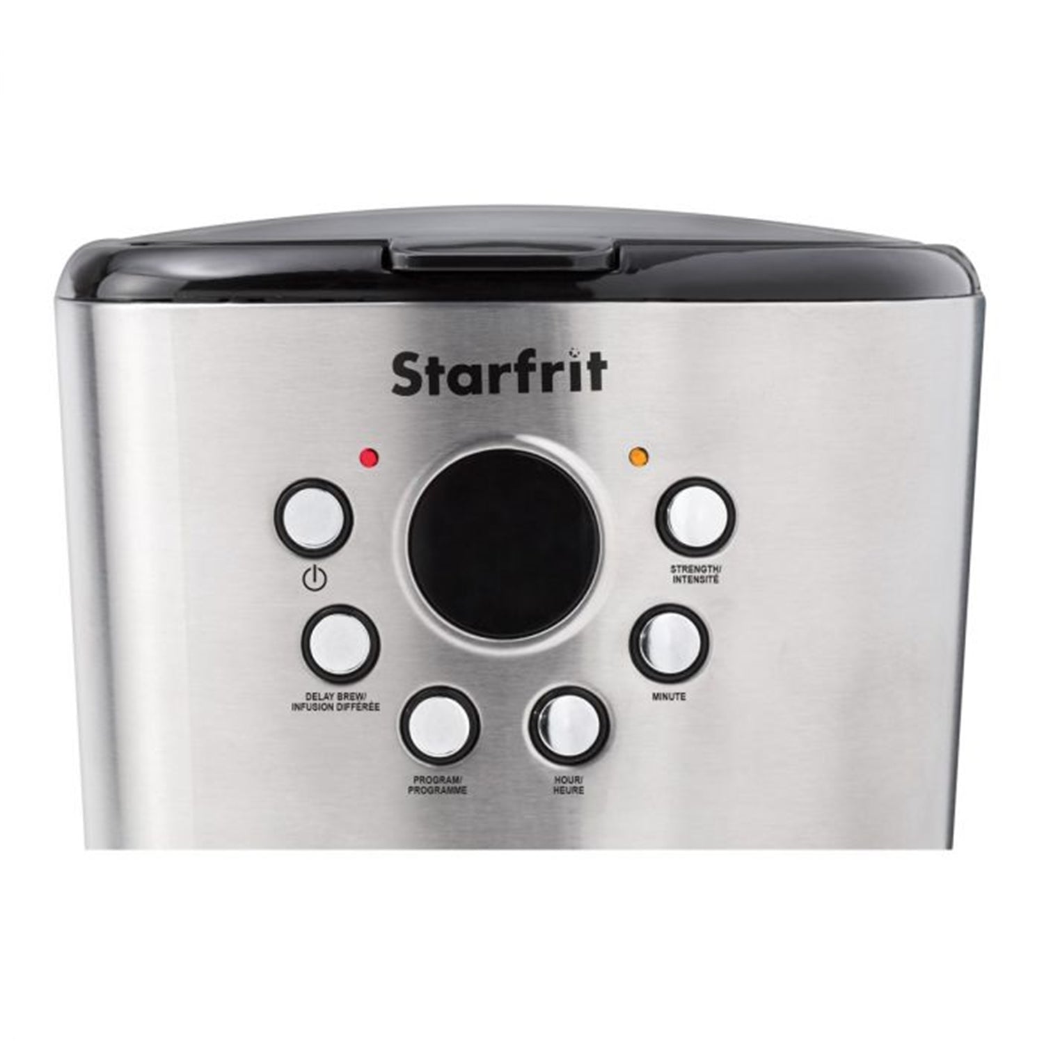 Starfrit - Cafetière Électrique Programmable, Capacité de 12 Tasses, 900 Watts, Acier Inoxydable - Simple Boutique
