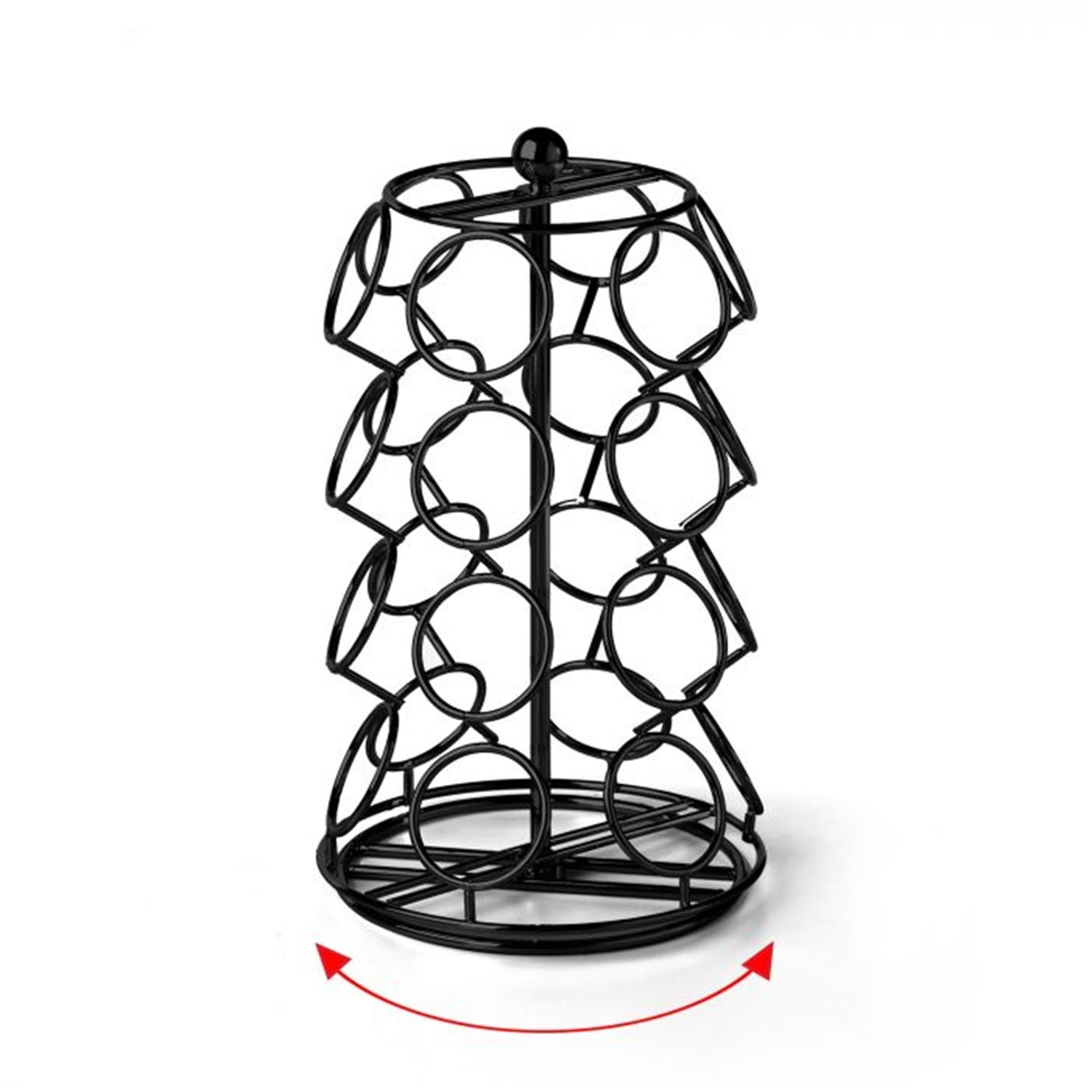 Starfrit - Carrousel pour Capsule Keurig, Capacité de 24 K-Cup, Noir - Simple Boutique