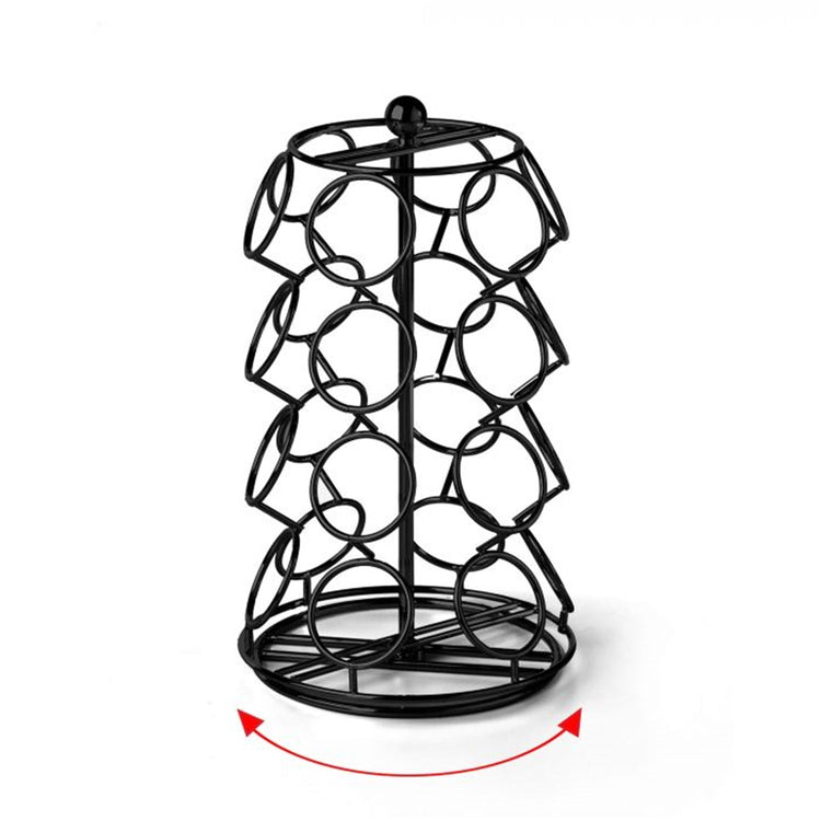 Starfrit - Carrousel pour Capsule Keurig, Capacité de 24 K-Cup, Noir - Simple Boutique