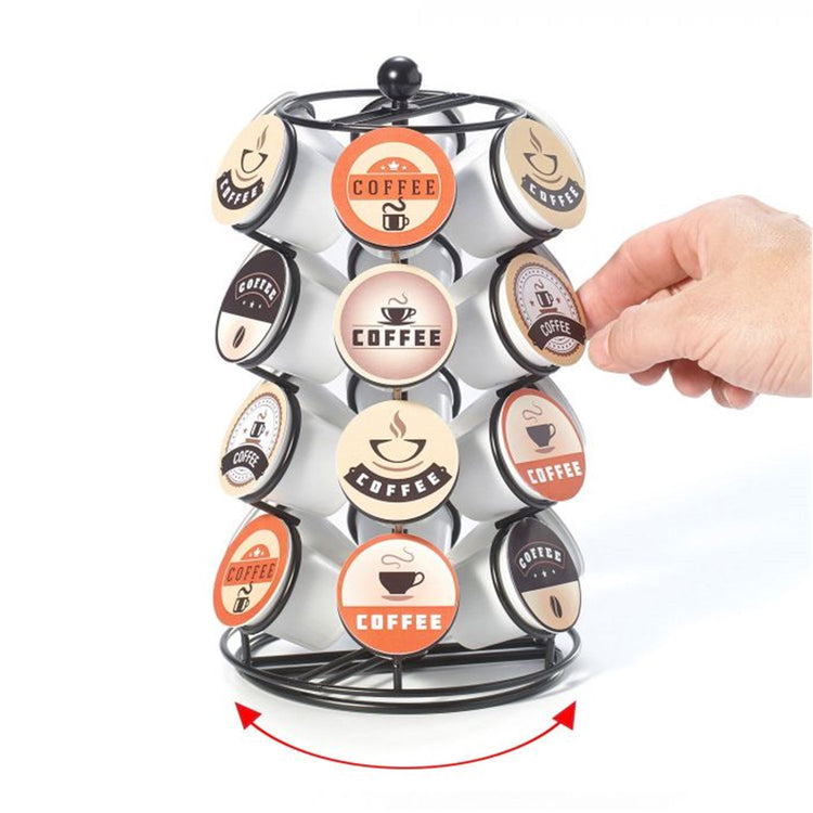 Starfrit - Carrousel pour Capsule Keurig, Capacité de 24 K-Cup, Noir - Simple Boutique
