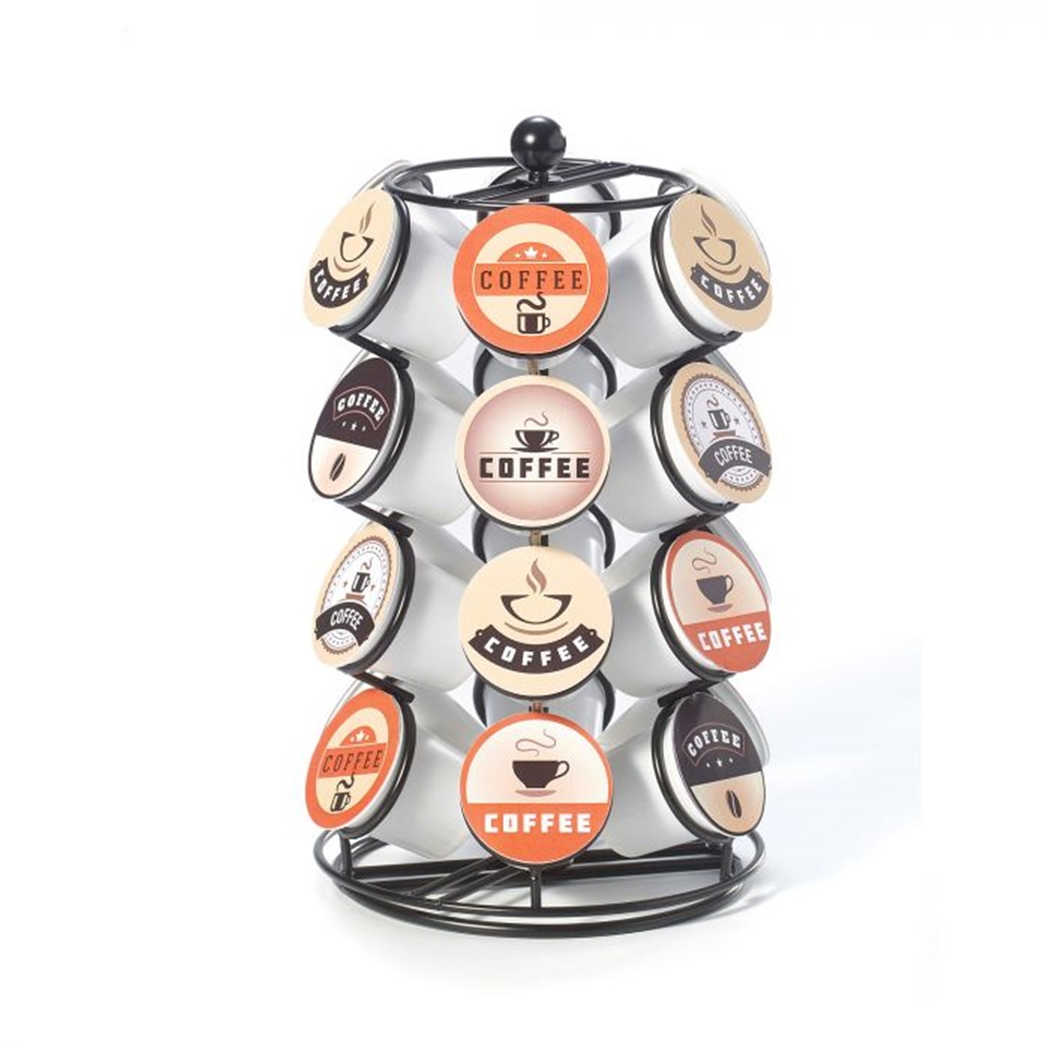 Starfrit - Carrousel pour Capsule Keurig, Capacité de 24 K-Cup, Noir - Simple Boutique